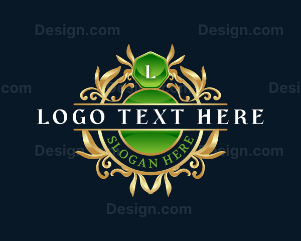 Premium Royal Flourish Logo