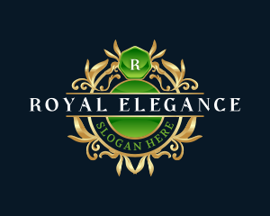 Premium Royal Flourish logo design