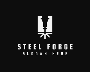 Industrial Laser Engraving logo design