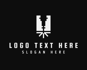 Industry - Industrial Laser Engraving logo design