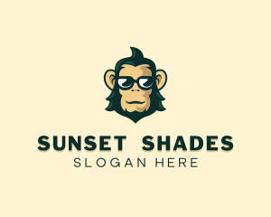 Cool Shades Monkey logo design