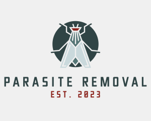 Housefly Pest Control logo design