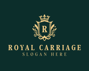 Stylish Royal Hotel logo design