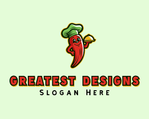 Chili Chef Restaurant  logo design