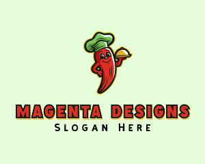 Chili Chef Restaurant  logo design