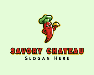 Chili Chef Restaurant  logo design