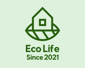 Sustainable Eco Home logo design