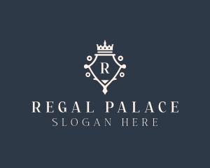 Royalty High End Crown  logo design