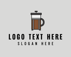 Coffee Maker Line Art logo