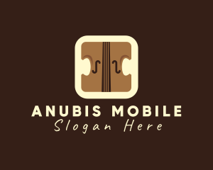 Violin Mobile Application logo design