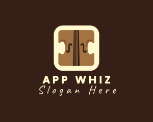 Violin Mobile Application logo design