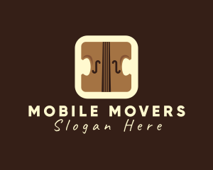 Violin Mobile Application logo design