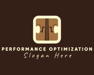 Violin Mobile Application logo design