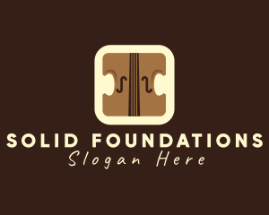 Violin Mobile Application logo design