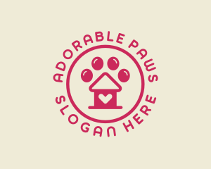 Paw Veterinary Kennel logo design