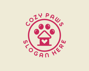 Paw Veterinary Kennel logo design