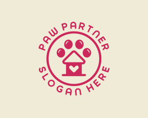 Paw Veterinary Kennel logo design