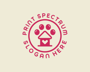 Paw Veterinary Kennel logo design