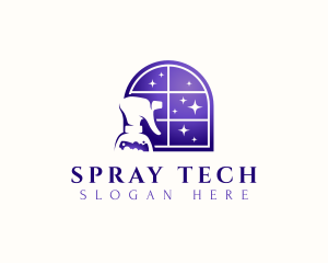 Window Cleaning Sprayer logo