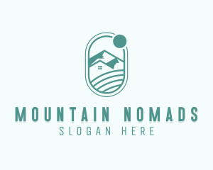 Nature Mountain Travel logo design