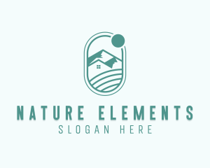 Nature Mountain Travel logo design