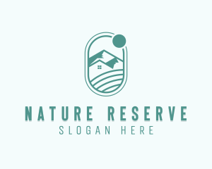 Nature Mountain Travel logo design