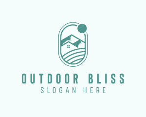 Nature Mountain Travel logo design