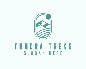 Nature Mountain Travel logo design