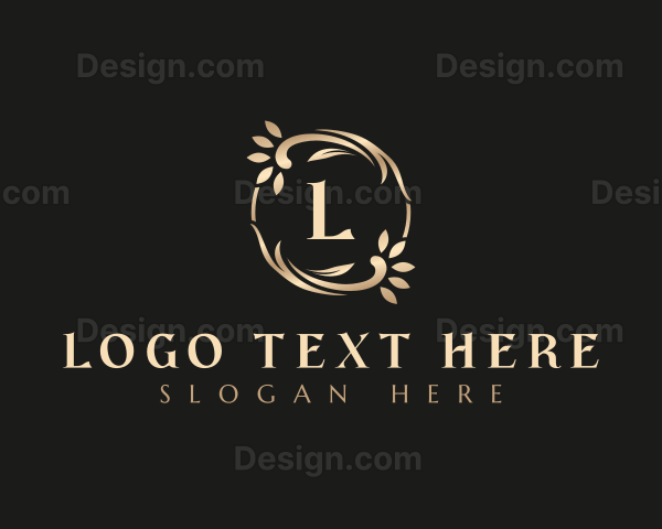 Eco Floral Ornament Logo