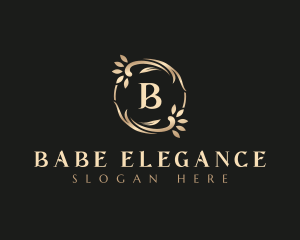 Eco Floral Ornament logo design