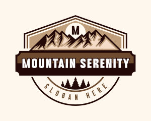 Mountaineering Mountain Summit logo
