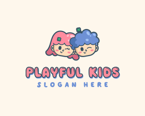 Childcare Kids Preschool  logo design