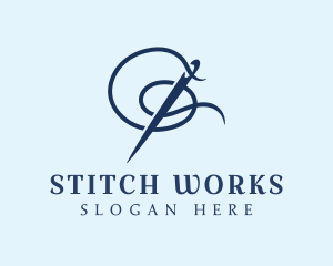 Sewing Needle Stitch logo