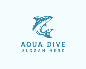 Great Shark Wildlife  logo design