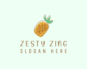 Citrus Pineapple Fruit logo