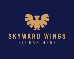 Bird Gargoyle Wings logo design