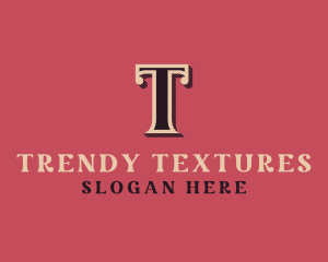 Antique Shop Letter T logo design