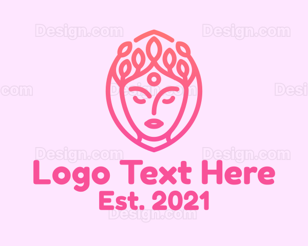 Woman Beauty Face Logo