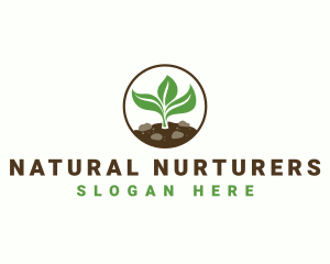 Plant Organic Botanical logo design