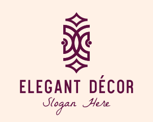 Elegant Interior Decoration logo design