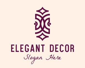 Elegant Interior Decoration logo design