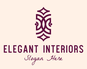 Elegant Interior Decoration logo design