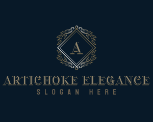 Elegant Ornamental Boutique logo design