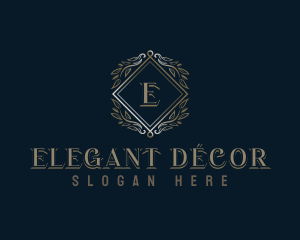 Elegant Ornamental Boutique logo design