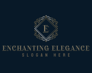 Elegant Ornamental Boutique logo design