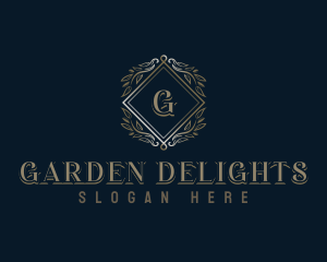 Elegant Ornamental Boutique logo design