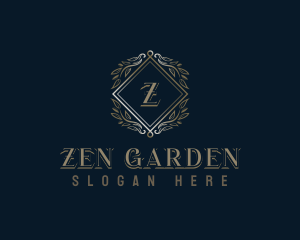 Elegant Ornamental Boutique logo design