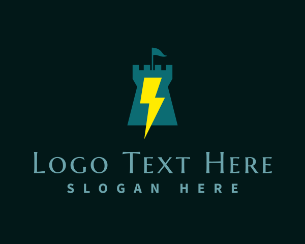 Lineman logo example 3