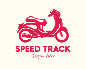 Red Motorbike Ride Logo