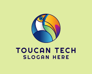 Wildlife Toucan Bird logo design